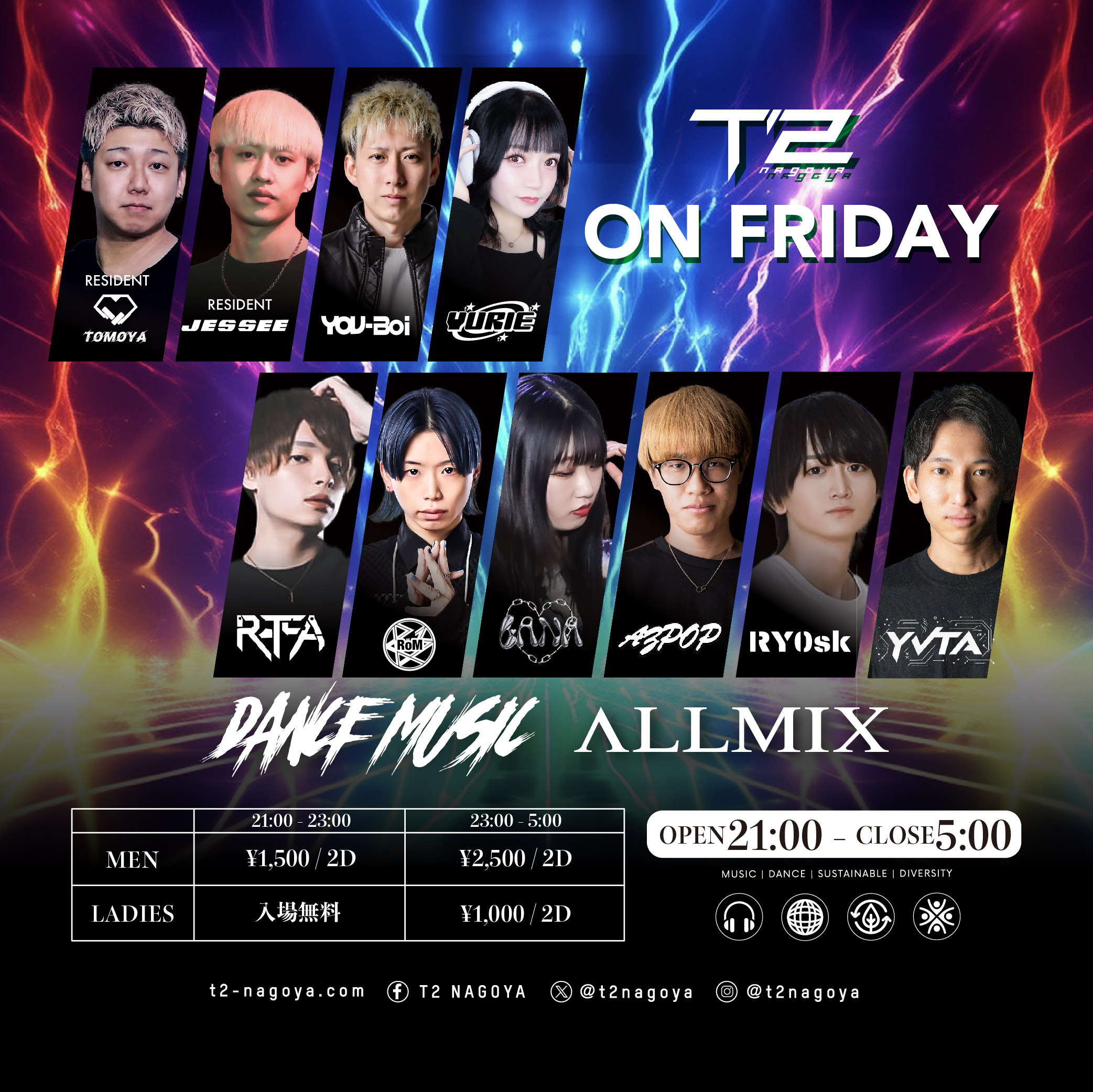 T2 ON FRIDAY