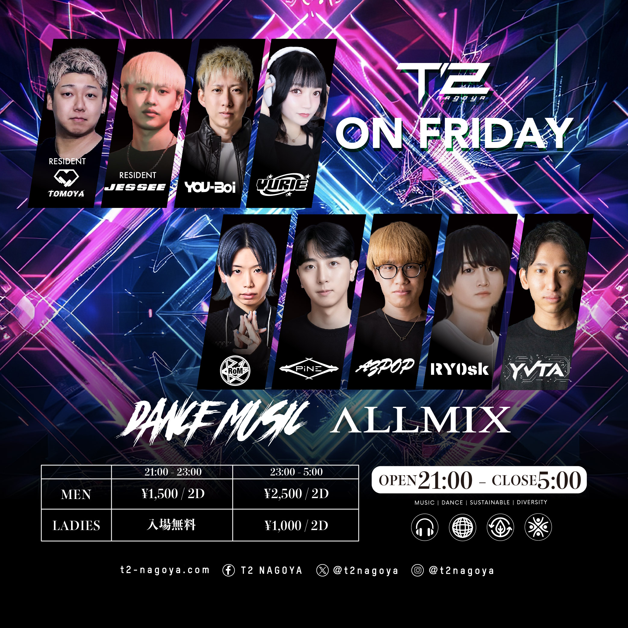 T2 ON FRIDAY