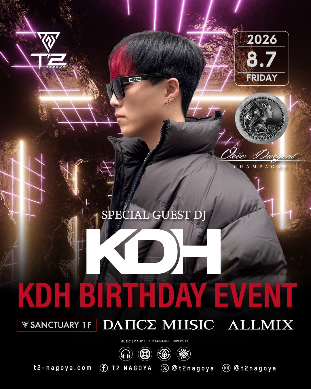 2026.08.07 FRI SPECIAL GUEST DJ ・KDH KDH BIRTHDAY EVENT