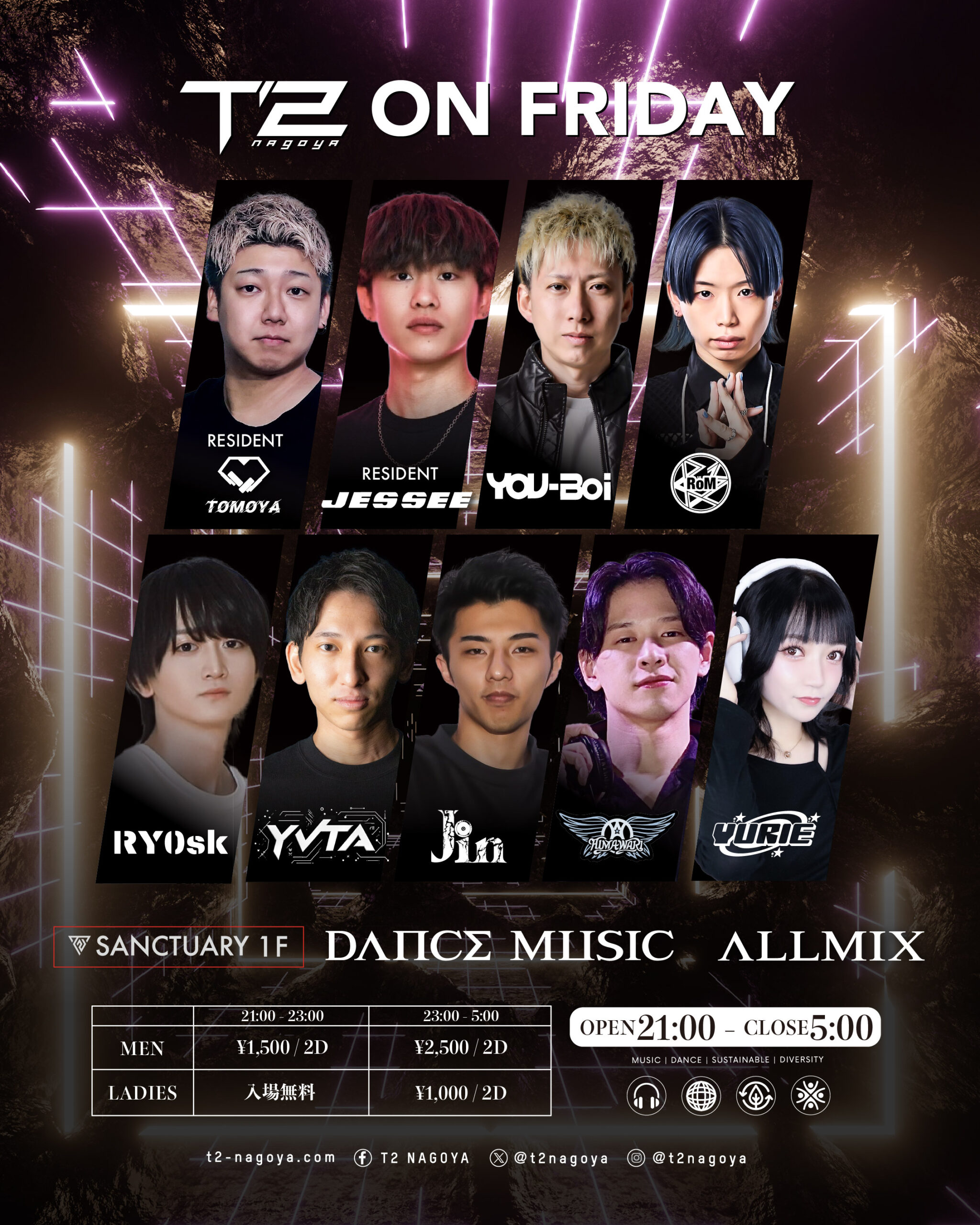 T2 ON FRIDAY